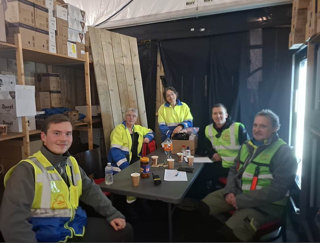 EHBO in actie